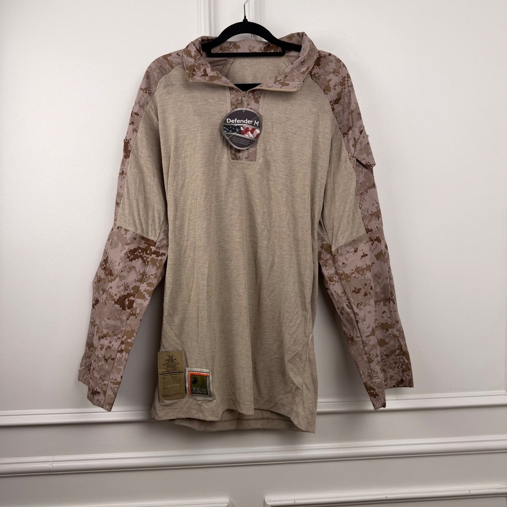 Propper USMC FROG Combat Shirt Desert MARPAT Flame Resistant Small Regular NWT